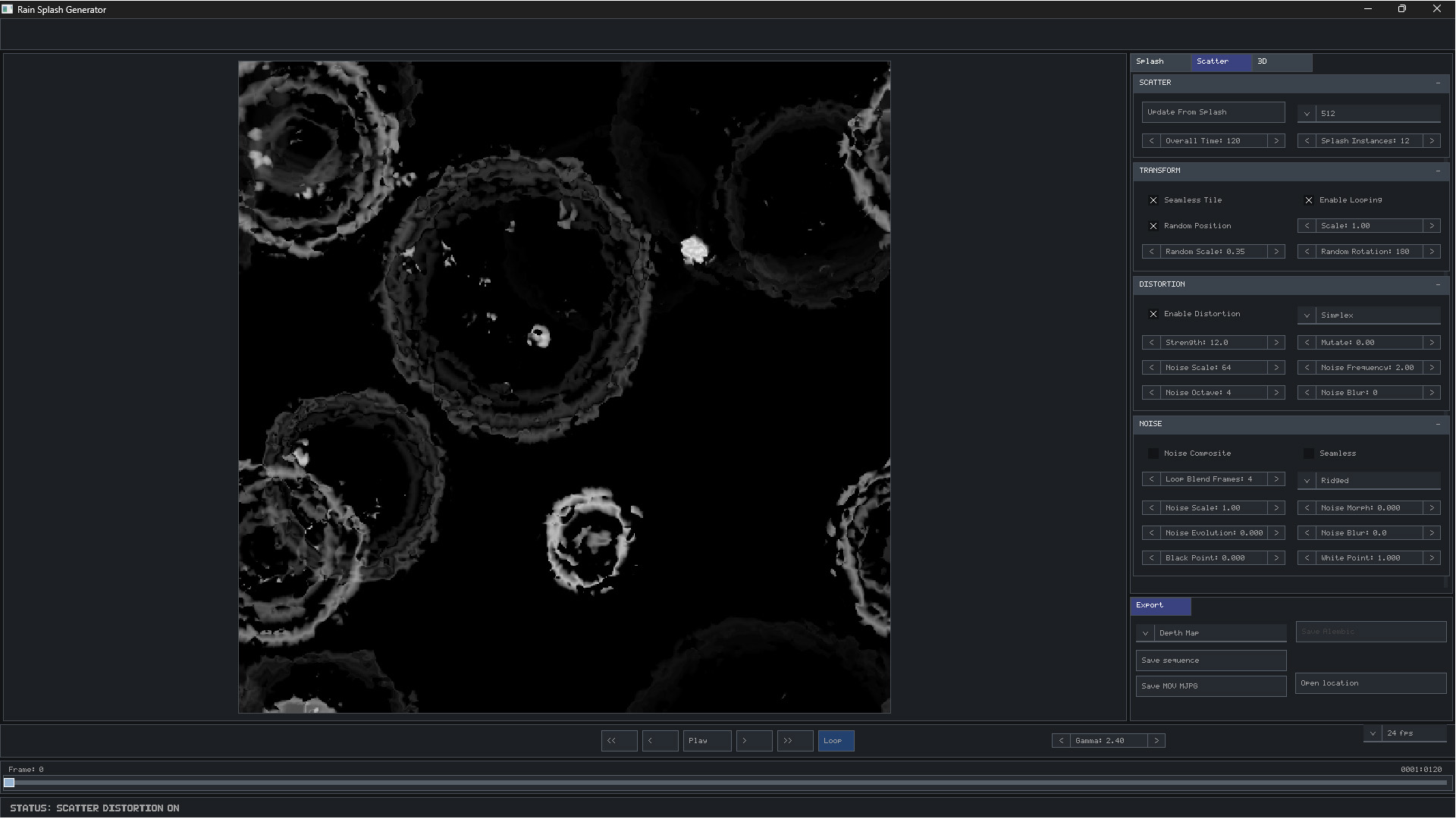 Splash generator project thumbnail